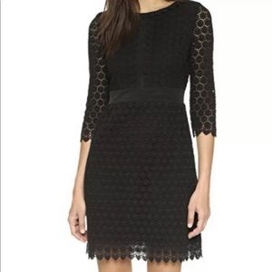NWT Diane von Furstenberg Nolly Crochet Dress 12